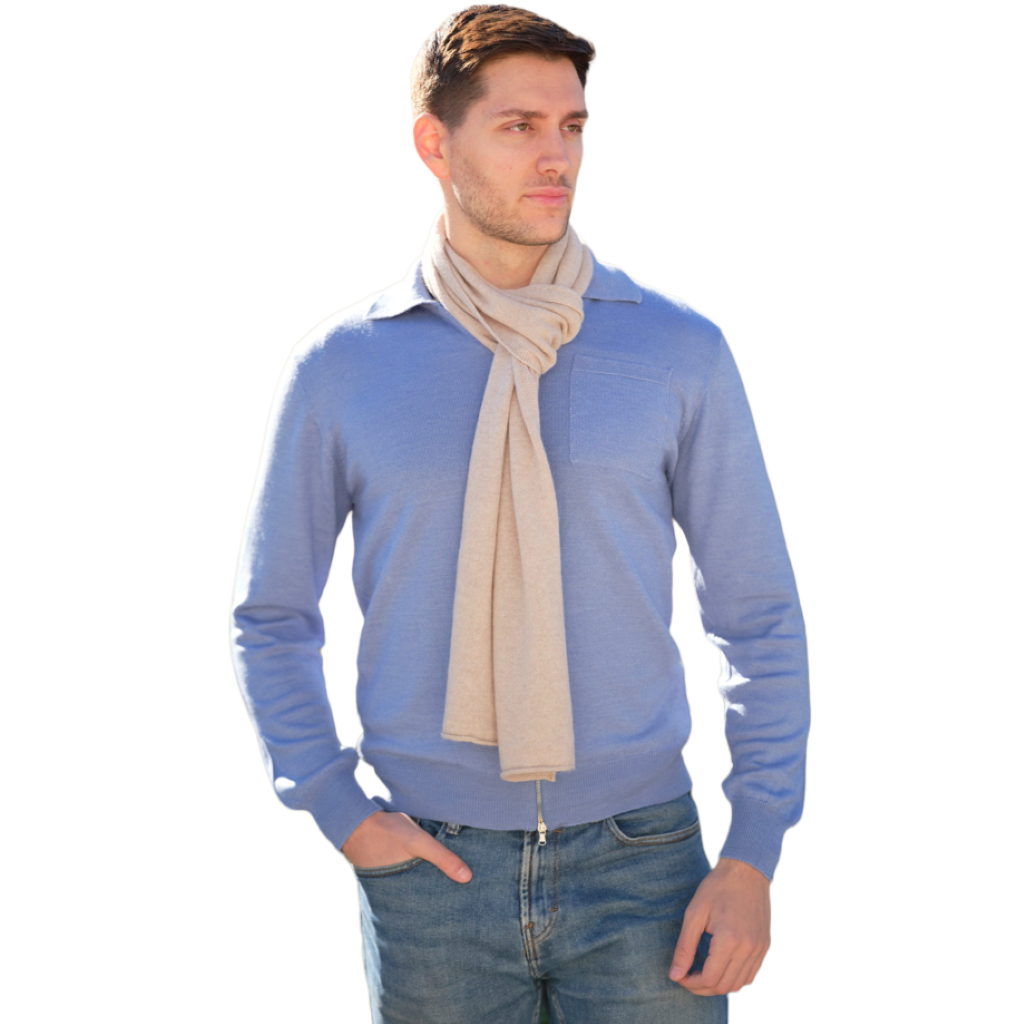 100% Cashmere Men's Scarf